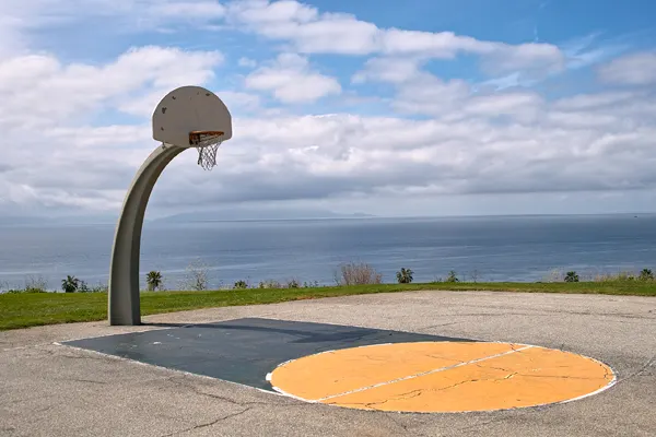 best beachside basketball court
