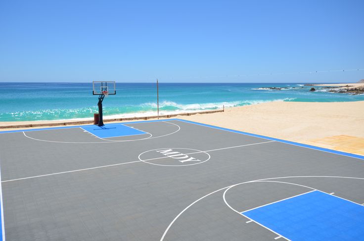 best beachside basketball court
