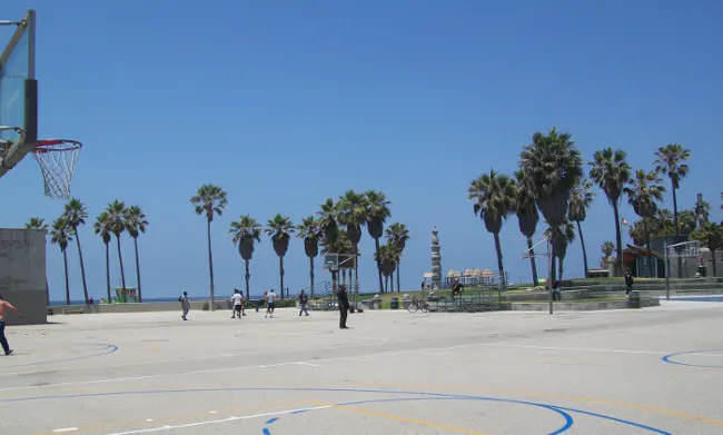 best beachside basketball court