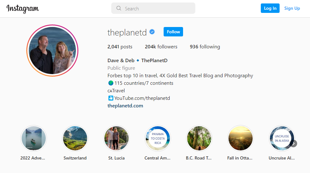 travel instagram accounts to follow